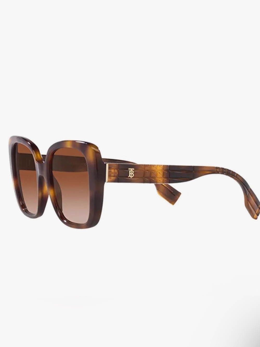 Burberry Brown Tortoiseshell Sunglasses Full Set